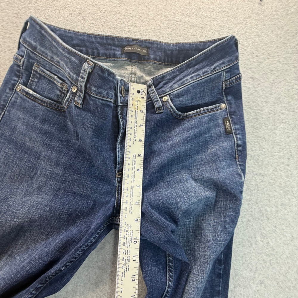 Silver Jeans Co Suki Slim Boot Dark Wash Denim Jeans W31 L33 L93616SDK424 Womens - Picture 4 of 9